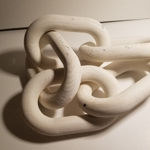 Wood Chain Liink Decor Rustic Farmhouse